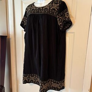 Lucky Brand Embroidered Mini dress/tunic